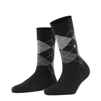 Afbeelding van Burlington Marylebone Onesize Sokken, Dames, Maat: 36/41, Black