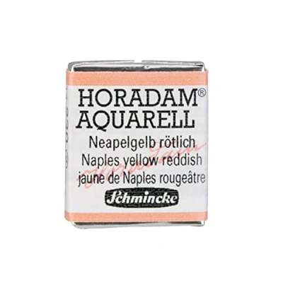 Afbeelding van Schmincke HORADAM® AQUARELL zeer fijne kunstenaar aquarel, 230 roodachtig napel geel, 14.230 044, 1/2 emmer