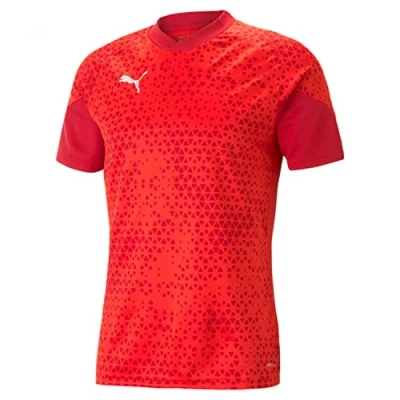 Afbeelding van Puma Fussball Teamsport Textil Teamcup Training Voetbalshirt, Heren, Maat: Large, Rot