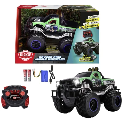 Afbeelding van Dickie Toys 201106016 Jungle Wrestler Ford F150 1:16 RC modelauto voor beginners Elektro Monstertruck