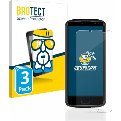 Afbeelding van BROTECT Screenprotector voor Beafon M7 Lite premium Folie Beschermfolie Beschermglas transparant (3 Stuks)