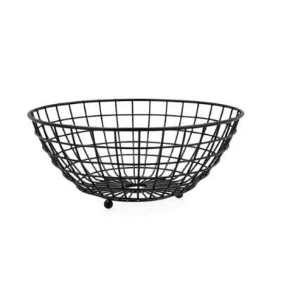 Afbeelding van Quid Fruitschaal Ebano 28 X 11,5 Cm Zwart Metaal