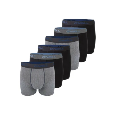 Afbeelding van O&#039;Neill Heren Boxershorts Plain 6 Pack Veelkleurig L