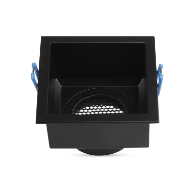 Afbeelding van V TAC VT 9001SQ B LED inbouwspot GU10 IP20 Zwart