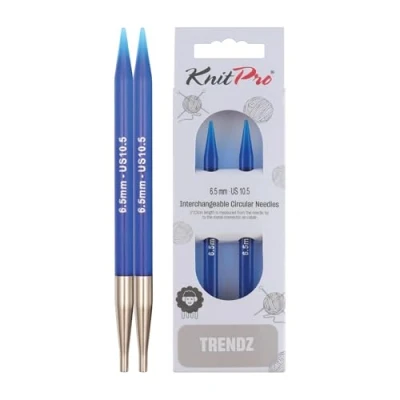 Afbeelding van Verwisselbare rondbreinaalden KnitPro Trendz 6.50 mm