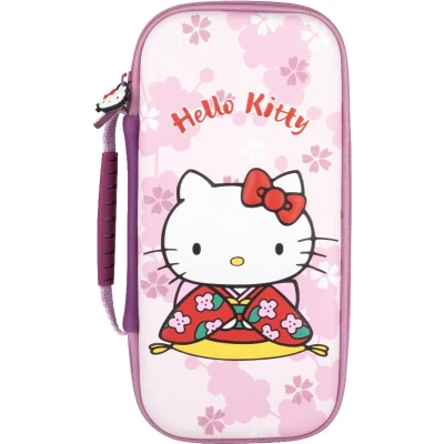 Afbeelding van Hello Kitty beschermcase met opbergvakken Switch 2 (Switch/Oled)