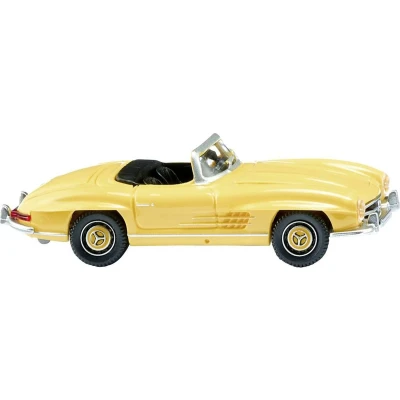 Afbeelding van Wiking 083409 H0 Auto Mercedes Benz 300 SL Roadster geel