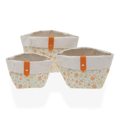 Afbeelding van Basket spelset Versa Clivia Textiel 14 x cm