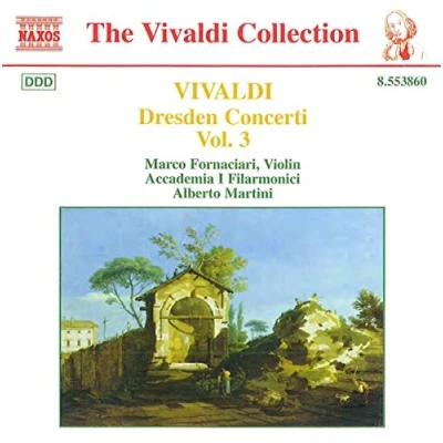 Afbeelding van Marco Fornaciari, Accademia I Filarmonici, Alberto Martini Vivaldi: Dresden Concerti III (CD)