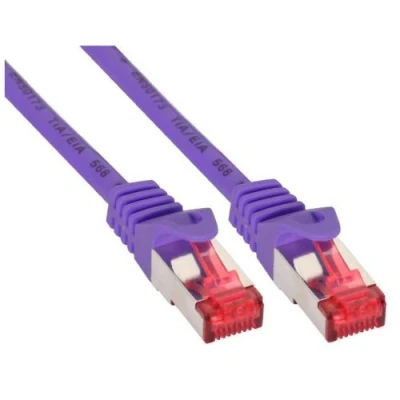 Image de InLine cordon de raccordement 1 m violet