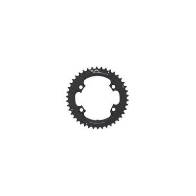 Image de Plateau route 4bra d.110 pour shimano ultegra r8000 6800 ta x110 49dts exterieur compatible 105 5800+r7000 dura ace 9000+9100 noir 11v. (penser a commander le kit intravis correspondant)