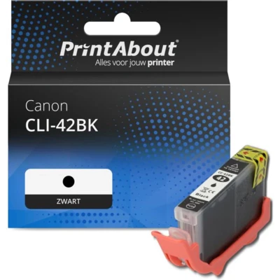 Afbeelding van Huismerk Canon CLI 42BK Inktcartridge Zwart
