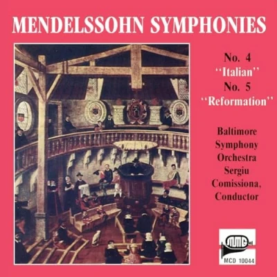 Afbeelding van Baltimore Symphony Orchestra &amp; Sergiu Comissiona Bartholdy: Symphonies (CD)