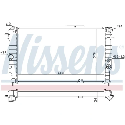 Afbeelding van Nissens Radiateur 630631