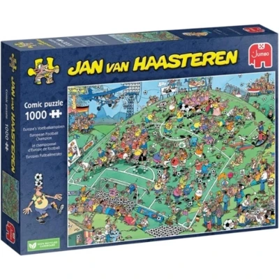 Afbeelding van Jumbo Puzzel Jan Van Haasteren Europa&#039;s Voetbalkampioen 1000 Stukjes
