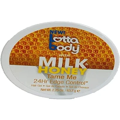 Afbeelding van Lottabody Honey Milk Tame Me 24Hr Edge Control 63gr