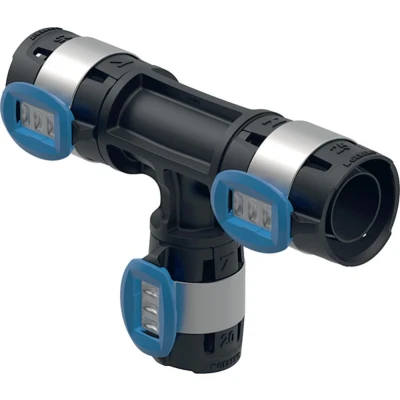 Afbeelding van Geberit FlowFit perskoppeling T stuk 32 x 25