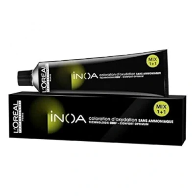 Afbeelding van L&#039;Oreal Inoa Haarverf 60ml 4/0 middenbruin diep natuur