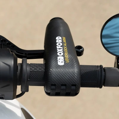 Afbeelding van Oxford Griplock met alarm Stuurslot Remhendel &amp; Gashendel Slot Fiets Scooter Brommer Motorslot Fatbike