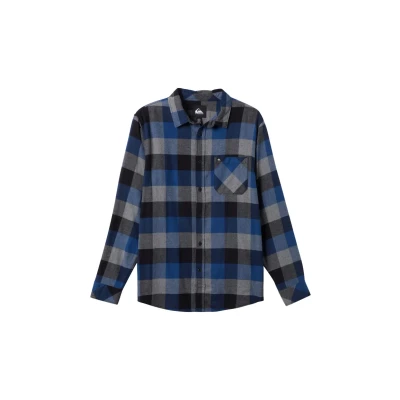 Afbeelding van Quiksilver Motherfly Overhemd, Heren, Maat: Medium, Blue