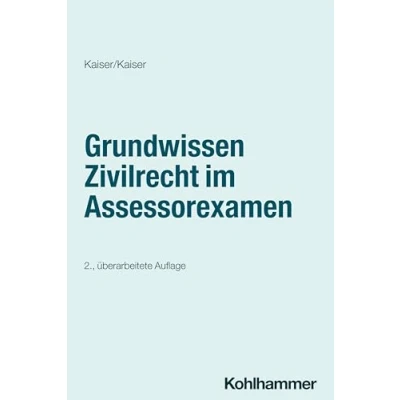 Afbeelding van Grundwissen Zivilrecht Im Assessorexamen