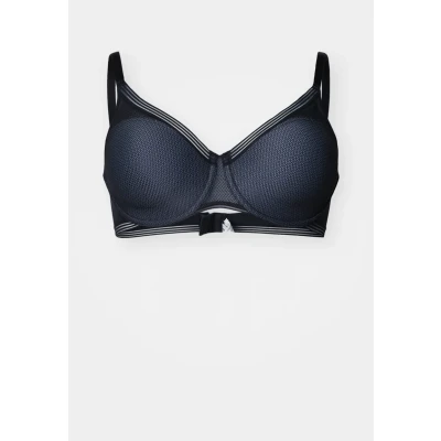 Afbeelding van Triumph dames Infinite minimizer beugel bh met opengewerkte details in de kleur Antraciet, maat: C80