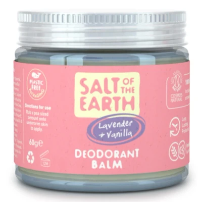 Afbeelding van Salt of the Earth Natural Deodorant Balm Lavender &amp; Vanilla 60GR