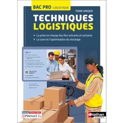Afbeelding van Techniques de logistiques bac pro logistique livre + licence