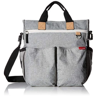 Image de Sac à Langer Duo Signature Gris Chiné