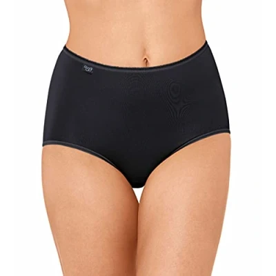 Image de Sloggi 24/7 Microfibre H Maxi C3P Briefs Femme, Noir, 46