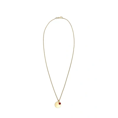 Afbeelding van Elli Birthstone November Ketting, Dames, Maat: 45, Rot