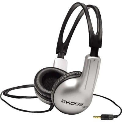 Afbeelding van Koss UR 10 Over ear koptelefoon Zwart/Zilver