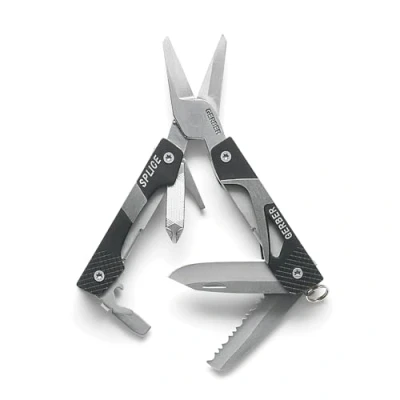 Afbeelding van Gerber Multifunctionele zaktang, 6 gereedschappen in 1, aluminium/roestvrij staal, zwart, 31 000013