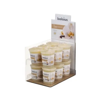 Afbeelding van Votive 53/45 rond True Scents Vanille Bolsius