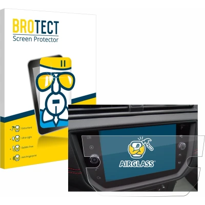 Afbeelding van BROTECT Screenprotector voor Seat Arona FR Stereo BJ 2019 Folie Beschermfolie Beschermglas transparant