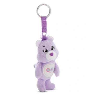 Image de NICI porte clés Bisounours ours Partage Volontiers 10cm Pendentif en peluche pour enfants et adultes, Avec anneau clés, trousseau 61375