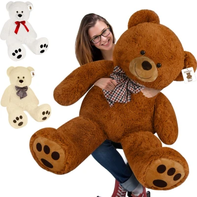 Afbeelding van Knuffel Teddybeer XXL Bruin 150cm