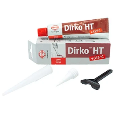 Afbeelding van Vloeibare Pakking 70ml, ELRING Dirko HT rood (315 C)
