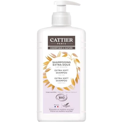 Afbeelding van Cattier Extra zachte shampoo havermelk dagelijks gebruik 1 l