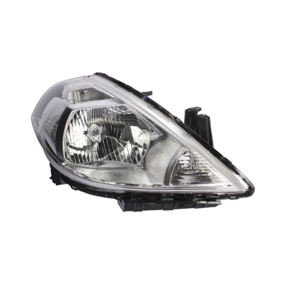 Afbeelding van ABAKUS 115 1116R LDEM1 Koplampen rechts H4, PY21W, W5W Transparent P43t, BAU15s NISSAN: Tiida Hatchback