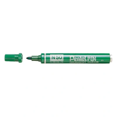 Image de Marqueur permanent N50 Pointe ogive À capuchon Pentel