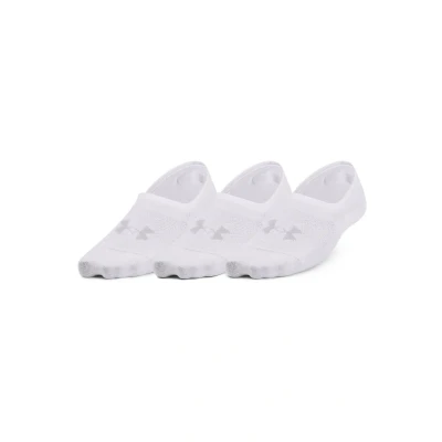 Afbeelding van Under Armour Breathe LITE Ultra LOW Sportsokken, Dames, Maat: Medium, white / mod gray