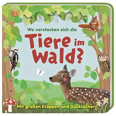 Afbeelding van Wo verstecken sich die Tiere im Wald?