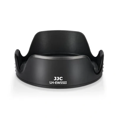 Afbeelding van JJC Omkeerbare tulp zonneklep voor Canon RF 28mm f/2.8 STM lens vervangt EW 55 (55mm)