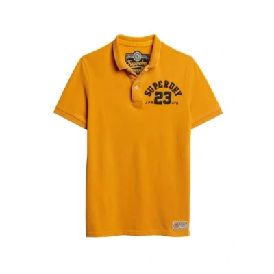 Afbeelding van Superdry Vintage Athletic Poloshirt voor heren, T1 Pique (M), Oranje