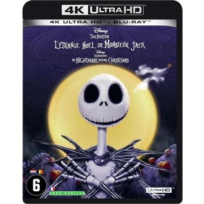 Afbeelding van Disney Movies The Nightmare Before Christmas (blu ray 4k)