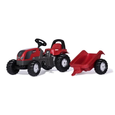 Afbeelding van Rolly toys Traptractor RollyKid Valtra junior rood