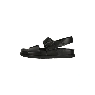 Afbeelding van Clarks Originals Torford Strap Sandalen, Heren, Maat: 44, Schwarz Leer