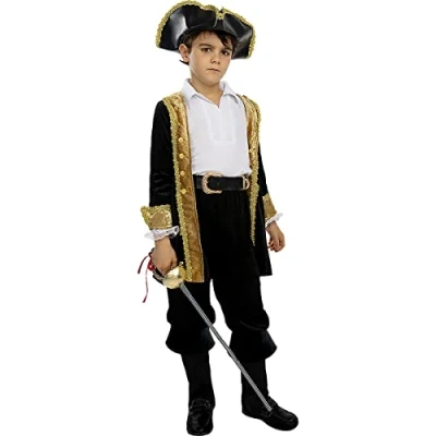 Afbeelding van FUNIDELIA Deluxe Piraten kostuum Koloniale Collectie