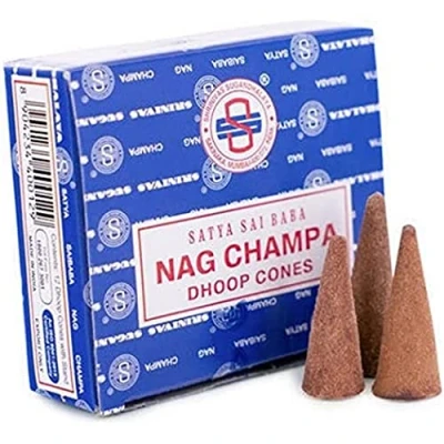 Afbeelding van Satya Nag Champa wierookkegel